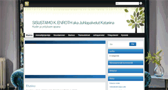 Desktop Screenshot of juhlapalvelutkatariina.net
